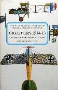 Book cover of Fighters 1914-19 - Attack and Training Aircraft by MUNSON, Kenneth